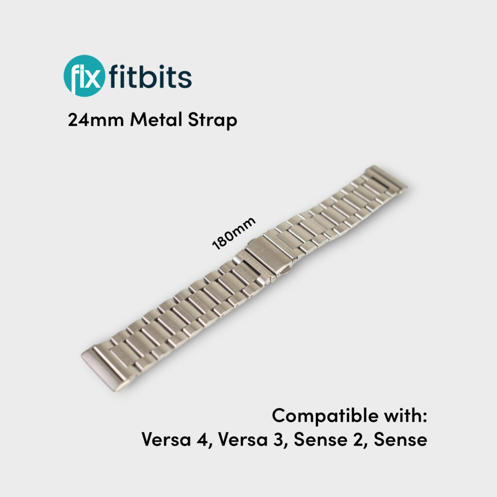 Fitbit Versa 4 Metal Strap Illustration
