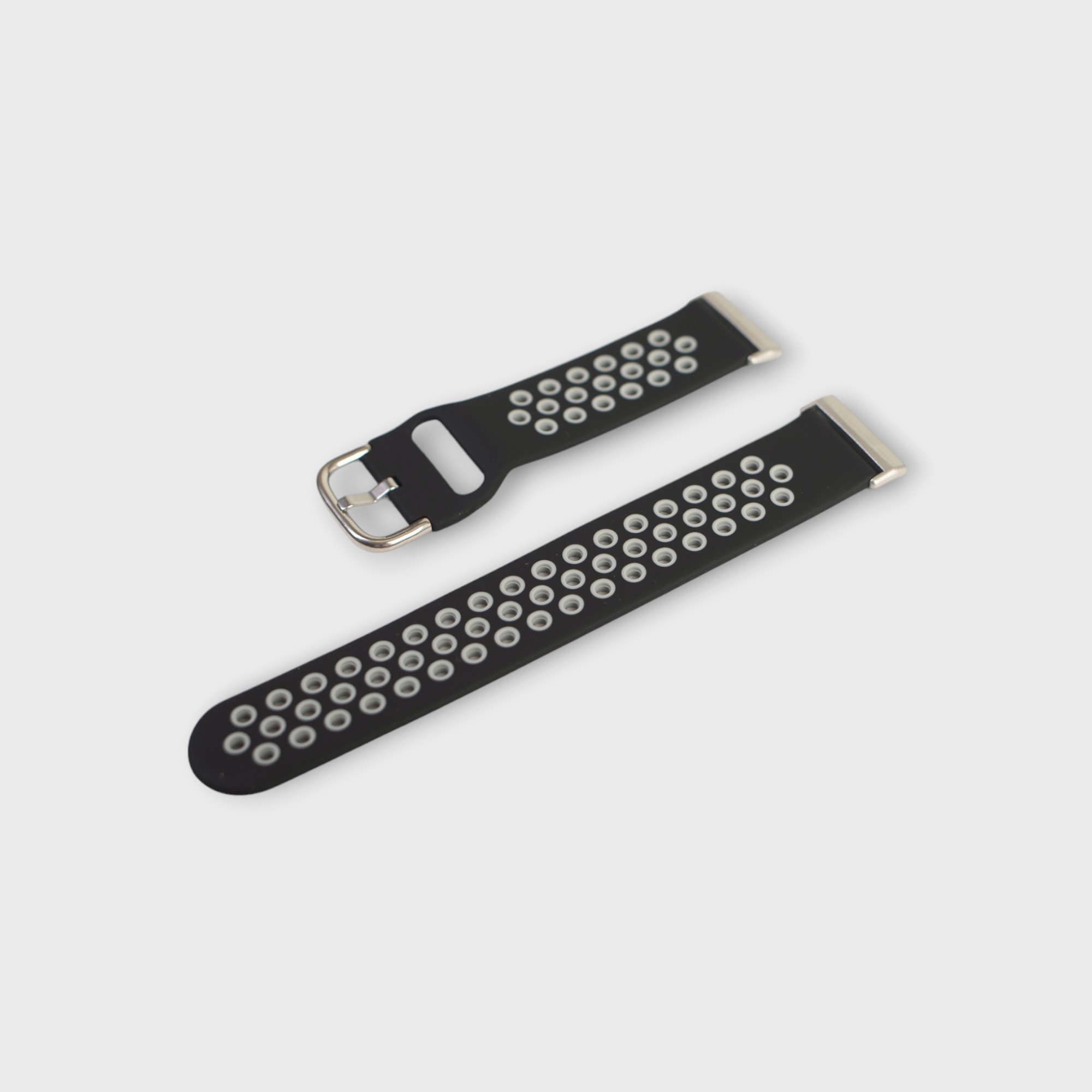 Fitbit Versa 3 Strap Official Grey Small Black/Grey