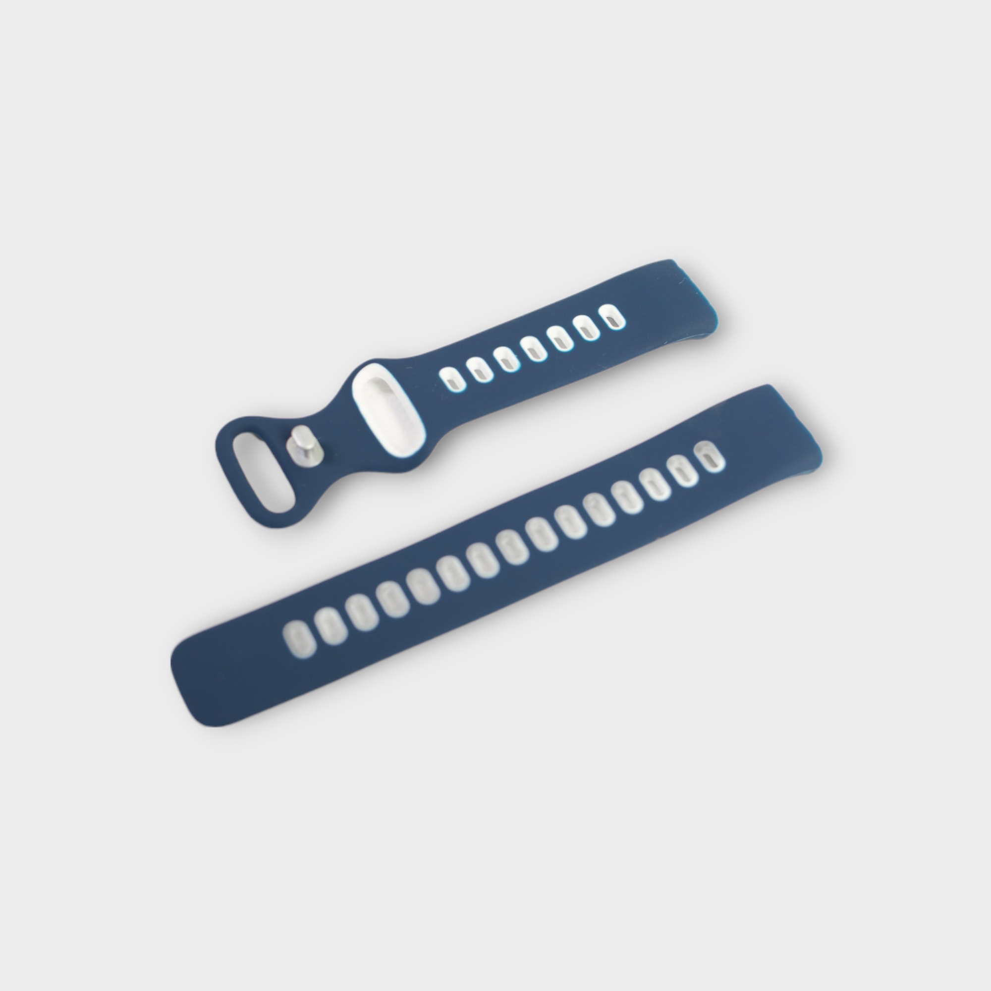 Fitbit Charge 5 Dual Colour Silicone Strap - Blue:White